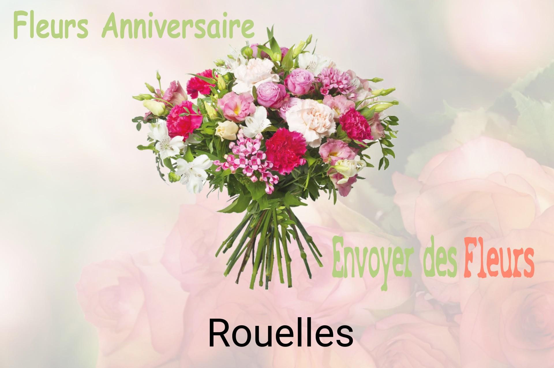 Bouquet de fleurs d’anniversaire livré à Rouelles